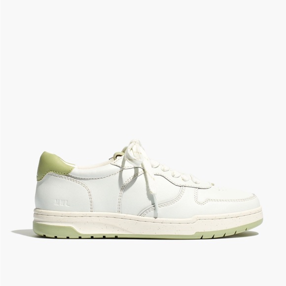 Madewell Court Low-Top Sneakers in White and Green Size 9
Faded Seagrass Multi - Picture 2 of 8